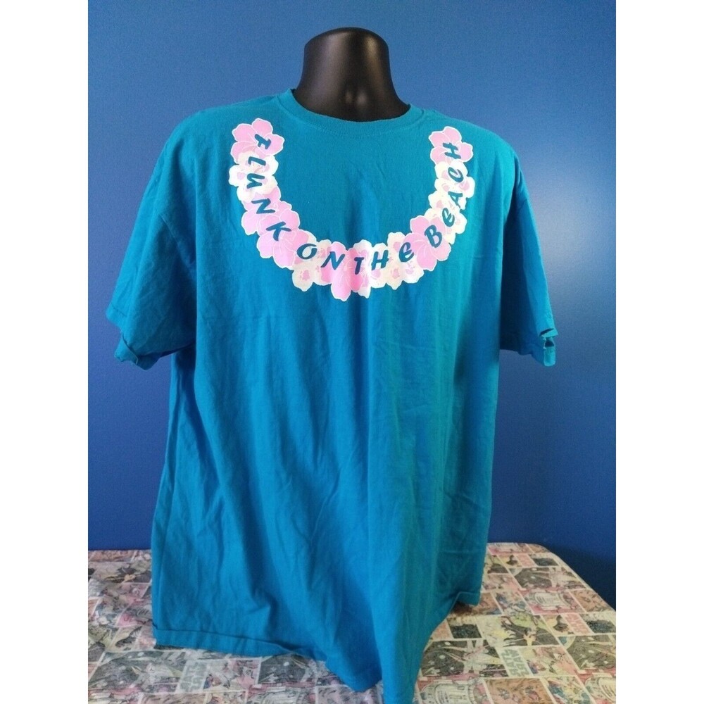 Flunk In The Beach 2010 Size 2xl Woman's Fruit Of The Loom Tag
